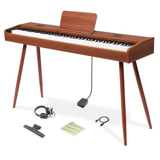 【改良型Gravity88liteハンマー鍵盤を搭載】MOLD1に搭載されたGravity88鍵盤と同じタッチ感を再現し、鍵盤構造を20%コンパクトに設計したGravity88liteハンマーアクションー鍵盤を搭載。持ち運びやすさと演奏性を両立し、グランドピアノに近い深いタッチ感と自然な指応えを実現。限られたスペースでも快適に演奏でき、どこでもリアルなタッチ体験を手軽に楽しめます。 【VibeToneX1音源搭載、圧倒的な音質と臨場感】独自のVibeToneX1音源技術により、一般的なコンパクトモデルでは実現できないレベルの音源サンプル数を採用。これにより、リアルで表現力豊かなピアノ音色を忠実に再現します。81音の同時発音にも対応し、複雑な演奏表現も余裕を持って対応可能です。さらに、上向きスピーカー設計により、音が直接耳に届き、空間全体に深い臨場感を生み出します。 【一人でも取り付け可能&amp;移動便利】簡単に組み立てられ、1人で短時間で設置できます。大型モデルと比べて軽量で部品も簡単に組み立てられるため、初心者でも安心です。コンパクトなサイズでスペースを取らず、狭い場所にも配置可能。