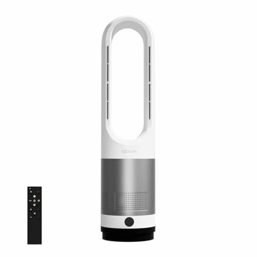 SOZOKUKANセラミックヒーター冷暖両用電気ファンヒーター暖房器具扇風機羽根なしタワーファンスリム扇風機大風量3段階暖風・10段階冷風切り替え100°左右首振り冷暖房省エネタイマー機能…