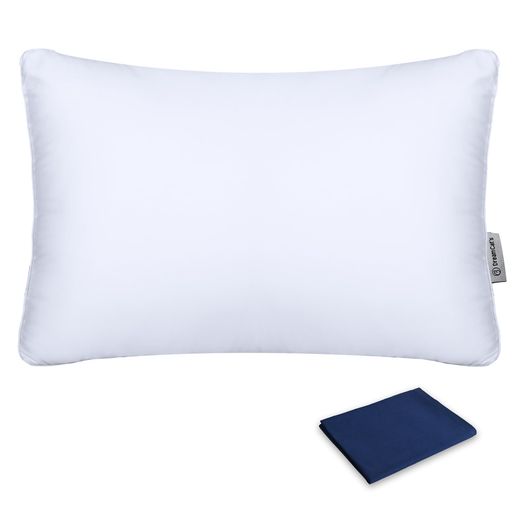 楽天Serene Beauty 楽天市場店DreamCat’s枕まくら首が痛くならない枕人気日本製高級ホテル仕様高反発枕横向き対応丸洗い可能立体構造体圧分散弾力（ホワイト枕（ブルーカバー1枚付））