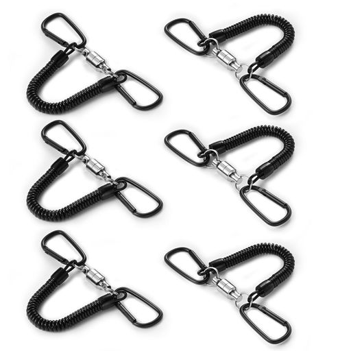 BEIHOOマグネットリリーサー【耐荷重5kg】磁石強力マグネットリリースカラビナx2スプリングコード付吊り下げ落下防止アウトドアキャンプ登山釣り道具コンパクト軽量携帯便利