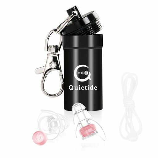 ライブ用耳栓Quietide耳栓ライブイヤープロテクター聴覚障害予防コンサートやフェス、クラブなどで大音..