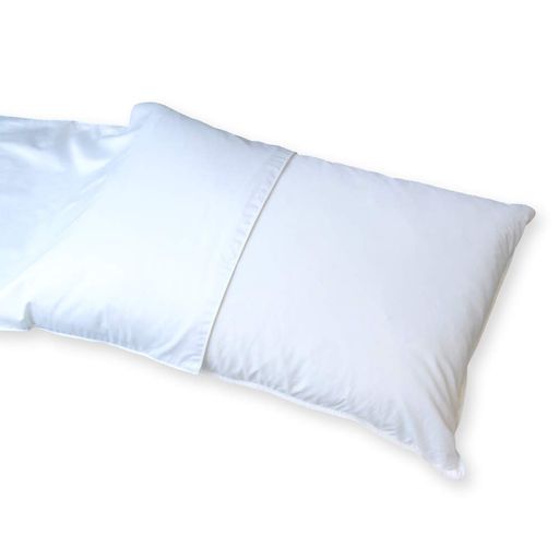 天絹2シルク交織サテン洗えるまくらカバー43x63cmホワイトテンケン2TK-PC2020