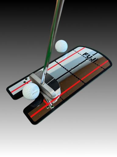 【FUJIパターミラー】パッティング練習用ミラーゴルフ練習用品自宅での練習ラウンド前の練習にも使える..