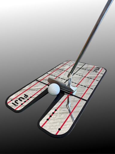 【FUJIパターミラー】アイラインパッティング練習ショルダーラインゴルフ練習器具ゴルフ鏡