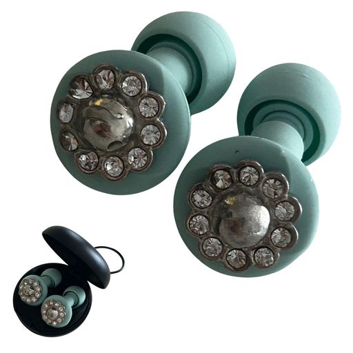 feelsafe【ジュエリーのような耳栓】おしゃれジュエリー風小さめ女性向け痛くなりにくい勉強・仕事集中..