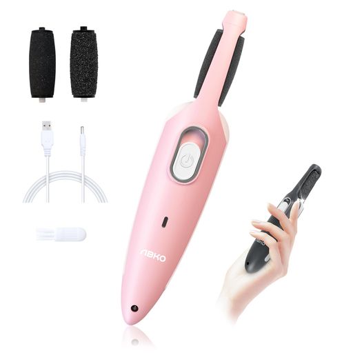 ユニークUNIQSYTLE電動角質リムーバーShineRoller(シャインローラー)ピンクUQ-CR01PI