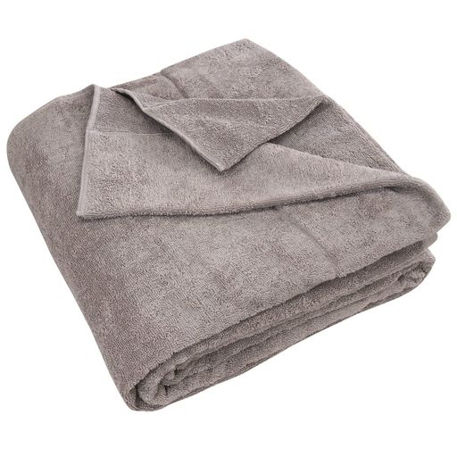 リヴェールタオルケットシングルエジプト綿100%夏用吸湿速乾厚手(グレイッシュパープル)