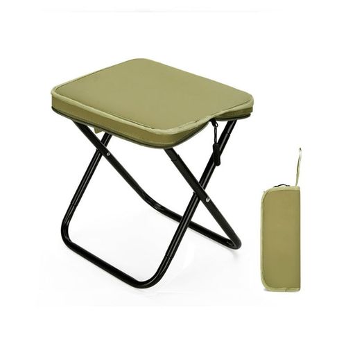 折り畳み椅-アウトドアペンケース折り畳み椅の行列ミニマザキャンプ釣り椅旅行レジャー椅(グリーンです)