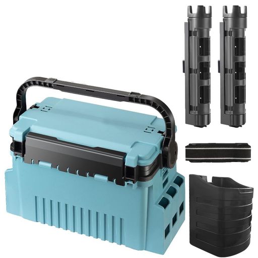 【釣り愛好家必見】Ceriticaタックルボックスフィッシングケース釣り用ケース釣具BOX大容量収納力UPロ..