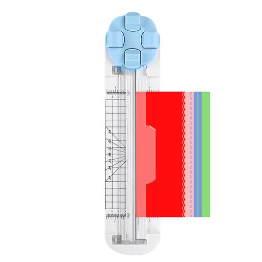 TiaysTiays4in1多機能ペーパートリマーペーパーカッター小型裁断機軽量持ち運び便利スライド式ダイヤル..