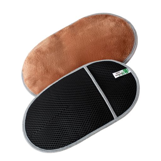 KOME洗車スポンジグローブ型2枚セット大判サイズ22.5*14cmコーラルフリースカーケア用品プロ仕様洗車用..