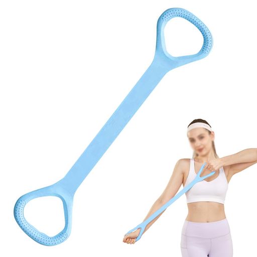 YANYULIヨガストレッチテープフィットネスバンド8形ストレッチバンドストレッチリングトレーニングバン..