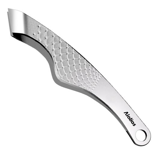 AioBos厚みのあるステンレス骨抜きピンセット熱処理済み(メタリックカラー)魚骨抜き小骨抜き豚の毛を抜..