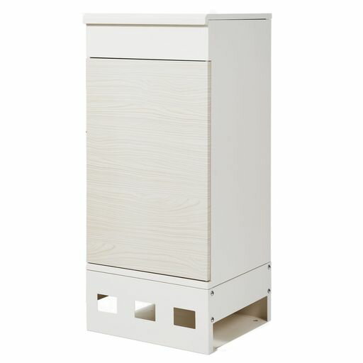 ガーデンマスター(Gardenmaster)宅配ボックス上開きタイプ大容量盗難防止用ワイヤー・南京錠付きワンプ..