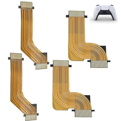 パッケージ内容:for ps5コントローラー ケーブル、 PET素材で作られており 強く、安定しており、耐久性があります。L1L2 R1R2左右に2つずつ。 完璧な交換:コントローラーのトリガーボタンケーブルは、欠陥/損傷したケーブルの交換、故障したボタンの修理に最適ですコントローラーの寿命を延ばすのによりスムーズなハンドル体験を提供します。 素材:フレックスケーブルは高品質の PET 素材で作られており、強く、安定していて耐久性があります。できますより良いゲーム体験を提供します。安心して使用できます。 内部取り付けが必要です:取り付けについて不明な点がある場合は、専門の技術者にご相談ください。 互換性:L1L2 R1R2フレキシブルケーブルは、PS5コントローラー用の交換ケーブルです。この新品で耐久性に優れたケーブルは、優れた互換性と機能性を保証します。ご購入前に、お使いのゲーム機種をご確認ください。