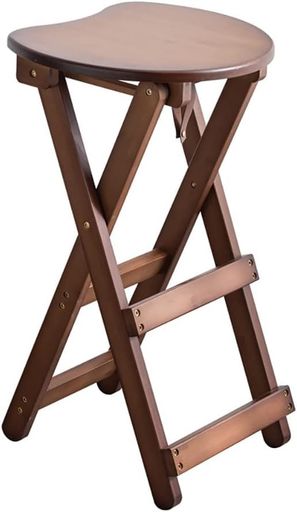 Yeziner カウンターチェア 折りたたみ式 60cm スツール 折りたたみ ハイチェア 竹...