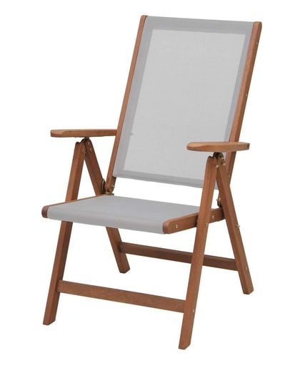 ガーデンマスター(Gardenmaster)折りたたみガーデンチェア幅62x奥行65x高さ105cmフォールディングチェ..