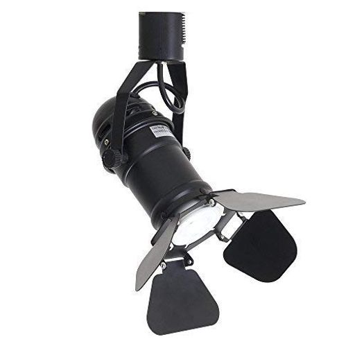 Dotoyダクトレール用スポットライトE11LED電球付き黒ダクトレールLED電球E1160W形相当昼光色6W600lmライティングバー用照明器具LED電球+器具セットインテリアレールライト廊下寝室食卓用天井…