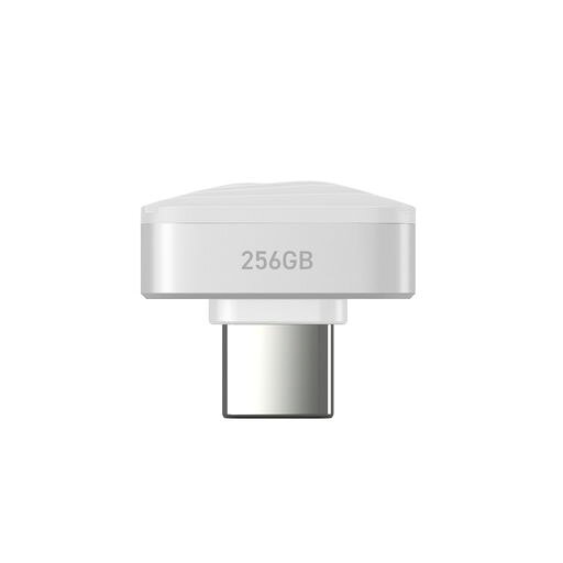 SUNEAST外付けSSDUSB-C接続PortableSSDNano(Android/iPadOS/iOS/Mac/Windows11対応)ホワイト256GB/ポータブル型]SE-PS256G2LNN1WF