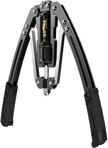 YAYIYOームバー油圧式エキスパンダー筋トレグッズ大胸筋筋トレ10~200kg調整可能トレーニング器具腹筋手首胸筋背筋三頭筋二頭筋三角筋筋トレ器具自宅用安全初心者男女兼用日本語説明書付…(4)