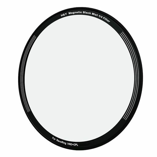 H&YブラックミストBlackPromist1/8forREVORING58-77mmレボリング用マグネット式フィルターRMB8-77