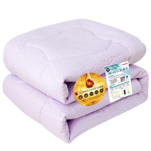 BestOnePlus掛け布団シングル『帝人フレッシュコールZ&0秒瞬間消臭シート』肌掛け布団光触媒加工シアサ..
