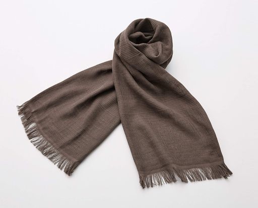 宮崎タオルいまばりマフラー70シーズンシリーズNo.45コーヒー