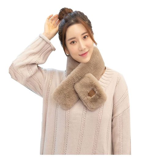 [fourfivesixはる]マフラーティペットレディース冬人気リバーシブルティペットふわふわ柔らかいソフト..