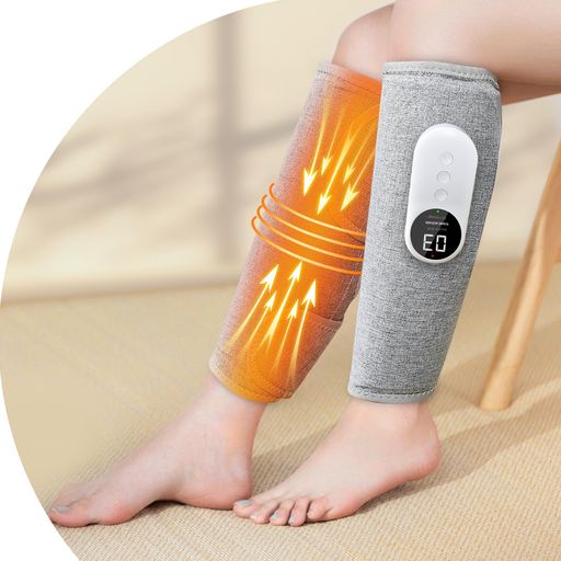 Munydayふくらはぎケア【2025年最新進化・温熱ケア】ふくらはぎリラックスエアーレッグリラックス太もも足ケア空気圧温熱コードレスUSB充電式3モード3段階強度3段階温度サイズ調節可操作…