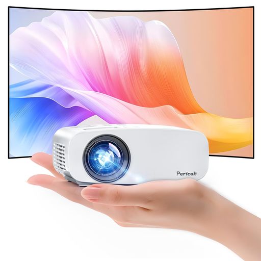 【2024技術革新版先行発売&明るさプラス&超小型】プロジェクター小型高輝度17000LM家庭用1080P5GWiFi&Bluetooth5.3短距離投影4K対応300インチ大画面ホームプロジェクター天井投影HiFiスピーカー