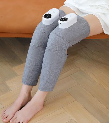 ふくらはぎケア膝太もも脚ケア温熱ケアエアーレッグケアふくらはぎリラックス空気圧コードレスUSB充電..