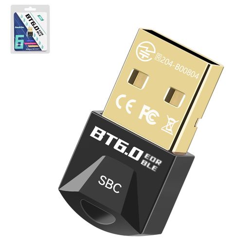 超小型Bluetooth6.0USBアダプタ|高速・安定接続&省電力|PC/ノートPC/ゲーム機対応|ワイヤレスオーディ..