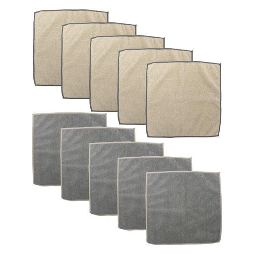 アズマおそうじクロス10枚入-INマルチクロスマイクロファイバーふきん台ふきぞうきん汚れにくい雑巾水..