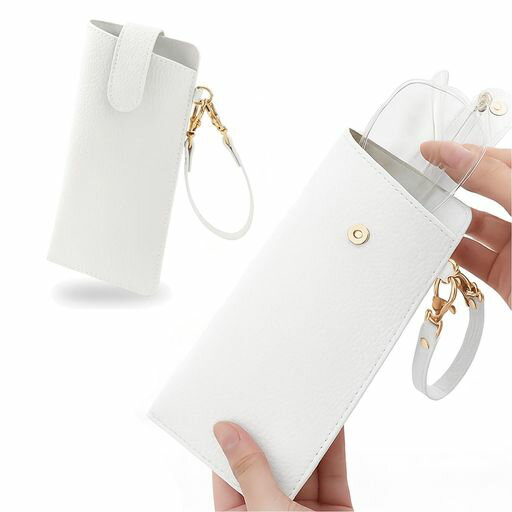 [Percy’sCaravan]メガネケースレディースソフトおしゃれ可愛いストラップ付きスリム薄型超軽量サングラ..