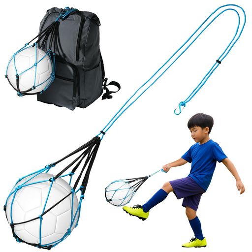 【日本企画】WeBirthサッカーリフティング用ネット3色から選べる【1人で手軽にスキルアップ!】場所を選..