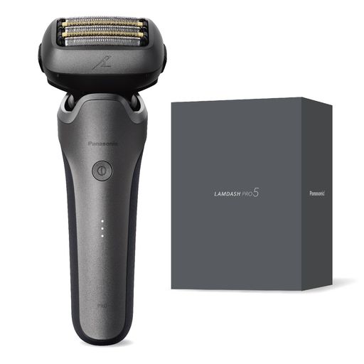 パナソニックメンズシェーバーラムダッシュPRO5枚刃電動髭剃りラムダッシュAI+ACアダプター充電ES-L551..