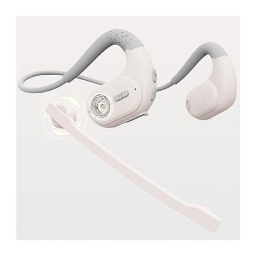 Bluetoothヘッドセット【2025業界新設計】マイク脱着式Earaku(イアラク)MicCuffG9一体両用通話用イヤホンヘッドセットマイク付き両耳耳..