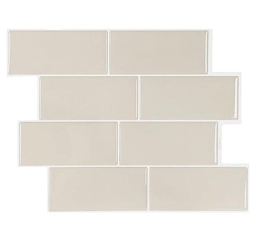 タイルシールキッチン5枚厚め耐熱防水静電気防止洗面所トイレDIY家具やアイテムの装飾タイルシート壁紙..