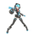 ガールガンレディ レディコマンダーアリス 1/1スケール 色分け済みプラモデル ブルー(3)