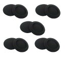 【TSUCIA】ヘッドホン交換用イヤーパッド直径60mm 10個セット