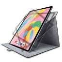 エレコム iPad Pro 12.9 (2018) ケース フラップカバー ソフトレザー 360度回転 ブラック TB-A18L360BK(2)