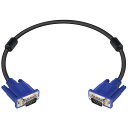 Pasow VGAケーブル HD15 オスからオス 15ピン テレビコンピューター、プロジェクター等に適用