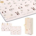 プレイマット 赤ちゃん 収納しやすい 折りたたみ ベビープレイマット 2cm-1cm(4)