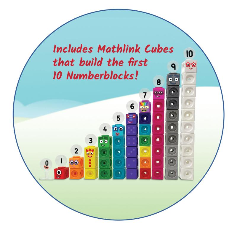 NumberBlocks MathLink Cubes ナンバーブロックス アクティビティセット 算数おもちゃ 正規品
