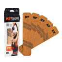 KTテープ(KT TAPE) キネシオロジーテープ PRO5 POUCH (プロ パウチ) プレカット(5cm×25cm) 5枚入 ハサミ不要 全部位対応 フリーサイズ はがれにくい 汗・水に強い 強粘着 肌にやさしい(4)