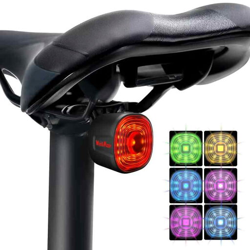 HLOMOM 自転車 テールライト 自動点灯、ロードバイクライト 防水 充電式 ブレーキ感応 感光センサー 40ルーメン セーフティライト 180°照射角度 ロードバイク用 軽量 昼夜通用 補助灯 サイク HLOMOM 自転車 テールライト 自動点灯、ロードバイクライト 防水 充電式 ブレーキ感応 感光センサー 40ルーメン セーフティライト 180°照射角度 ロードバイク用 軽量 昼夜通用 補助灯 サイク