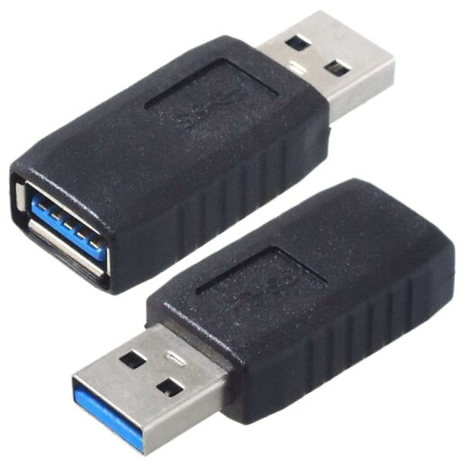 KAUMO USB3.0 変換アダプタ 2個セット (Aオス/Aメス) KM-UC995 KAUMO USB3.0 変換アダプタ 2個セット (Aオス/Aメス) KM-UC995