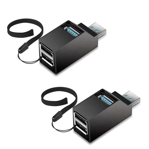 Usb ハブ usb 拡張 USB3.0+USB2.0*2ポート (2個ブラック) USBポート拡張 高速データ転送ポータブル機能コンパクト MacBok/1Mac/Surface Proなどのノートパソコンと他の互換性 Usb ハブ usb 拡張 USB3.0+USB2.0*2ポート (2個ブラック) USBポート拡張 高速データ転送ポータブル機能コンパクト MacBok/1Mac/Surface Proなどのノートパソコンと他の互換性