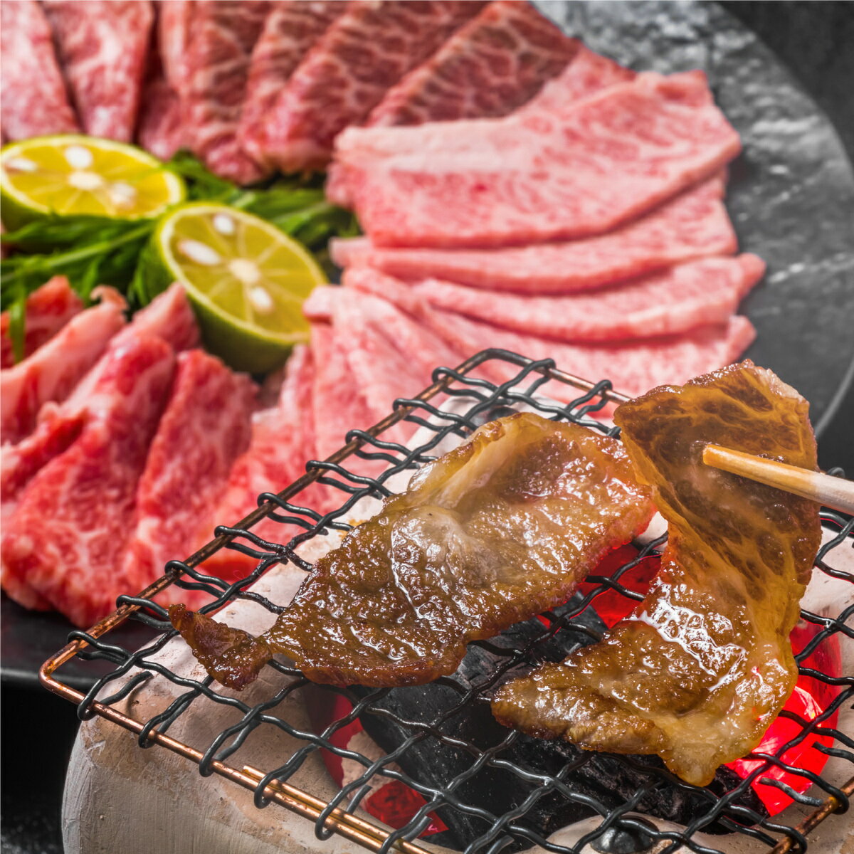 【送料無料】国産 吟醸牛 焼き肉セット 盛り合わ...の商品画像