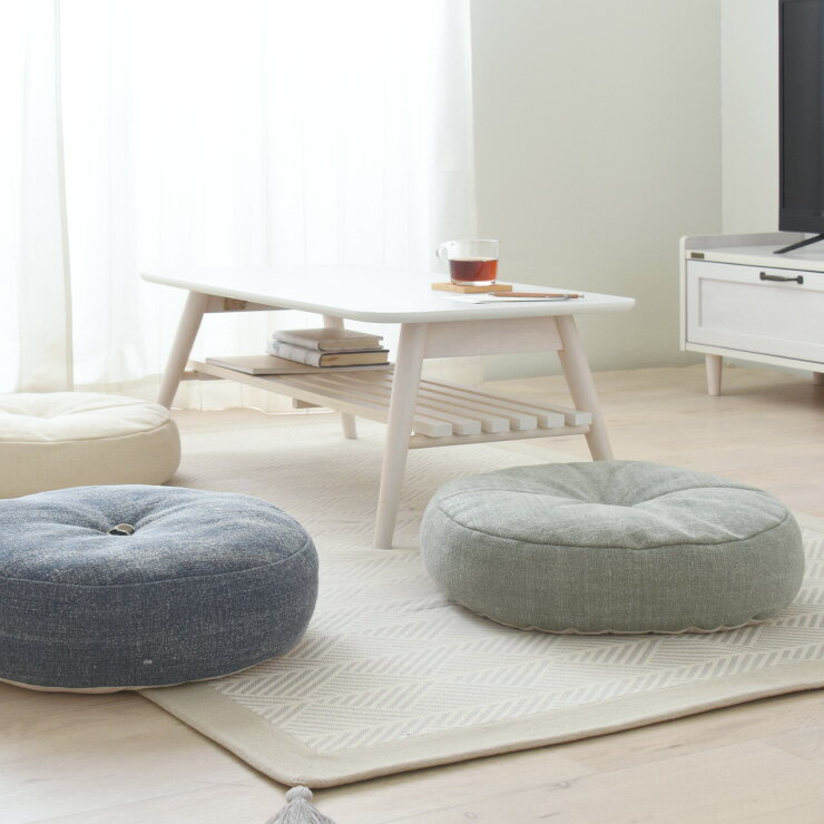 くつろぎ時間に 座り心地のよい丸型フロアクッションのおすすめランキング わたしと 暮らし